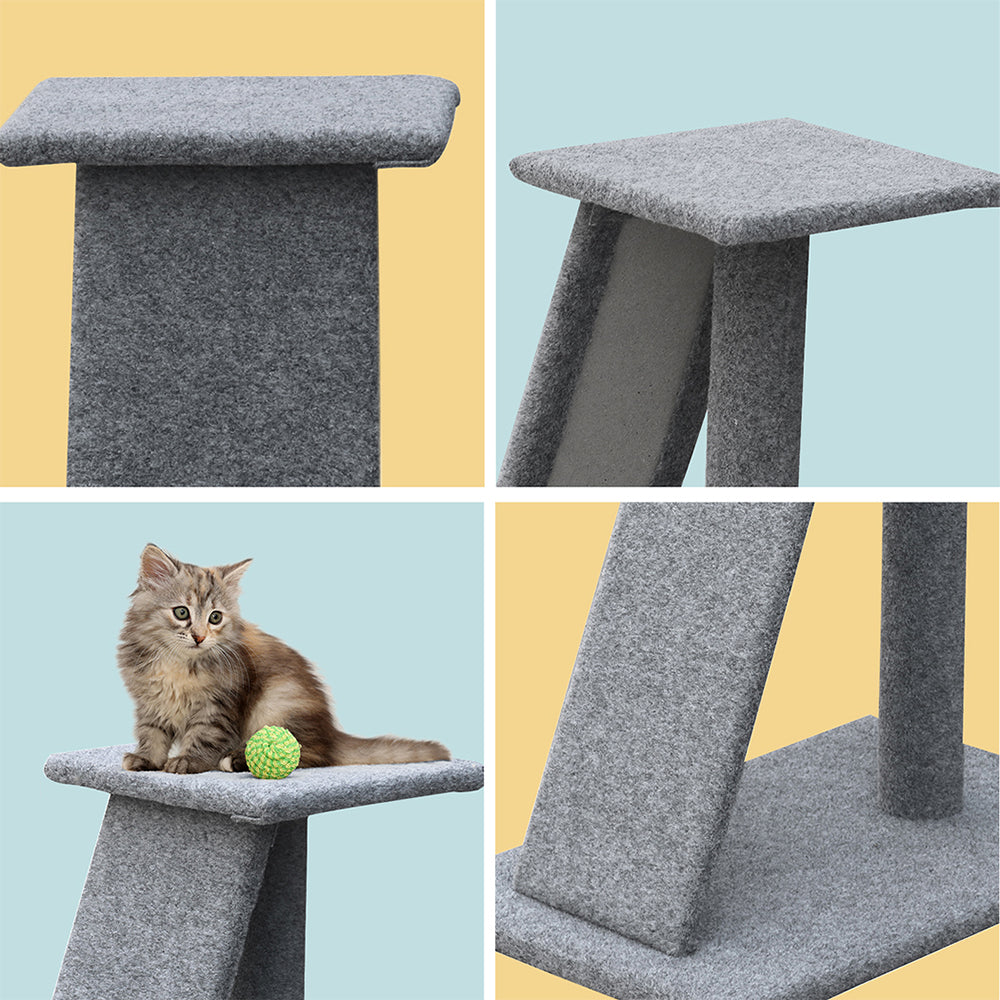 Felino Cat Scratching Post – Grey – 82cm
