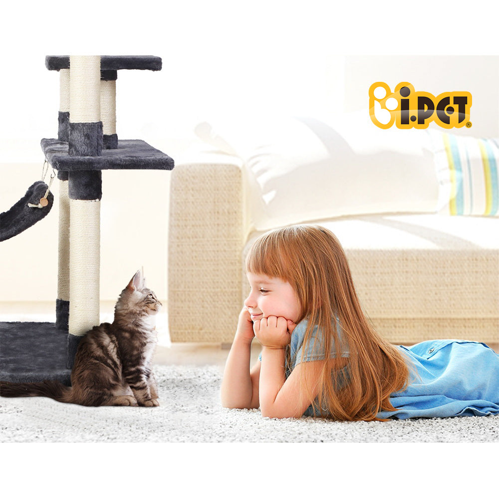 Casey Cat Tree Tower – Grey – 184cm