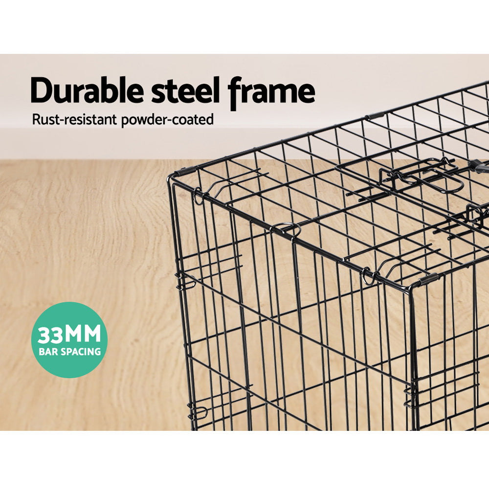 Haven Dog Kennel Crate – Black – 36 Inch