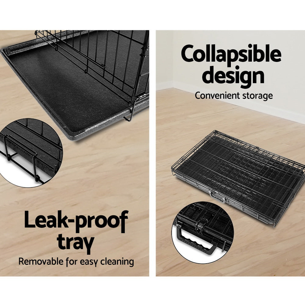 Haven Dog Kennel Crate – Black – 36 Inch
