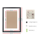 Photo Frame Wall Set - A3 - Black