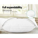 Luxury Twin Pack-  Duck Feather Pillow