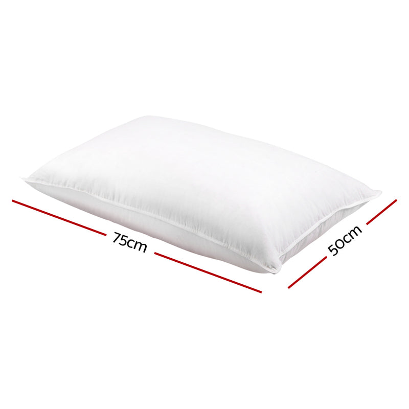 Duck Feather Pillow - Twin Pack