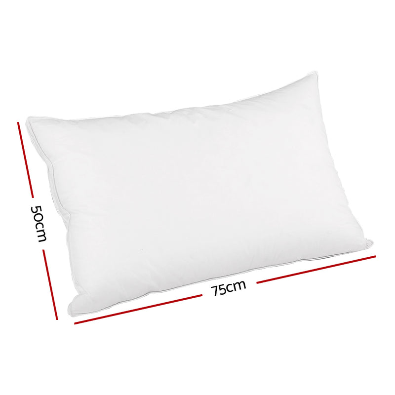 Luxury Twin Pack - Goose Feather Pillow