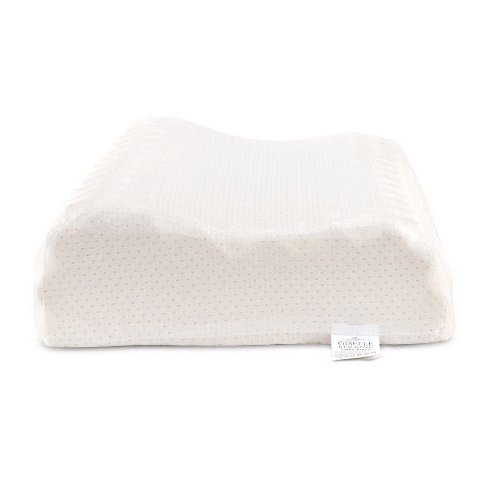 Natura Natural Latex Pillows – White – Set of 2
