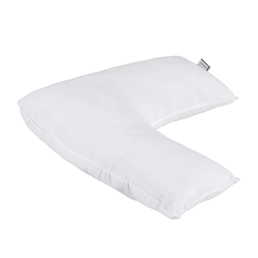 Nurtura V-Shape Body Pillow – White – Standard