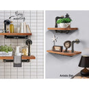 Floating DIY Pipe Shelf - Set of 2