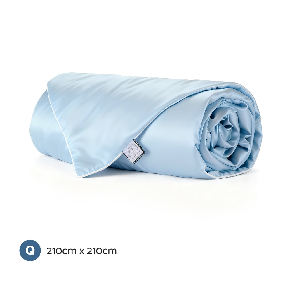 Breeze Tencel Quilt – Blue – Queen