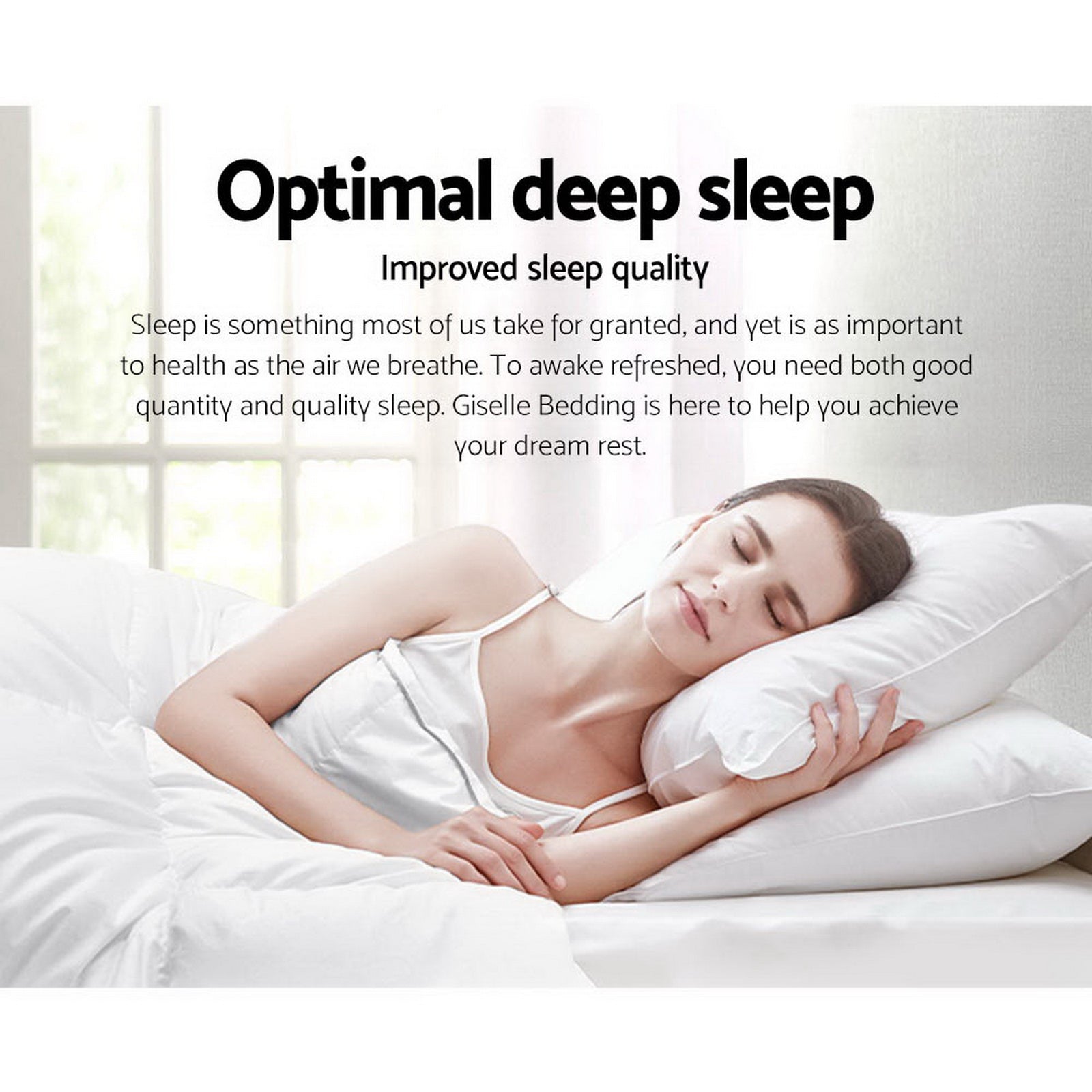 Nova Bamboo Microfibre Quilt – White – King