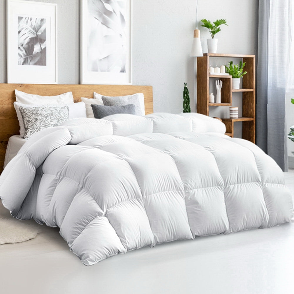 Rowan 500GSM Goose Down Feather Quilt – Super King