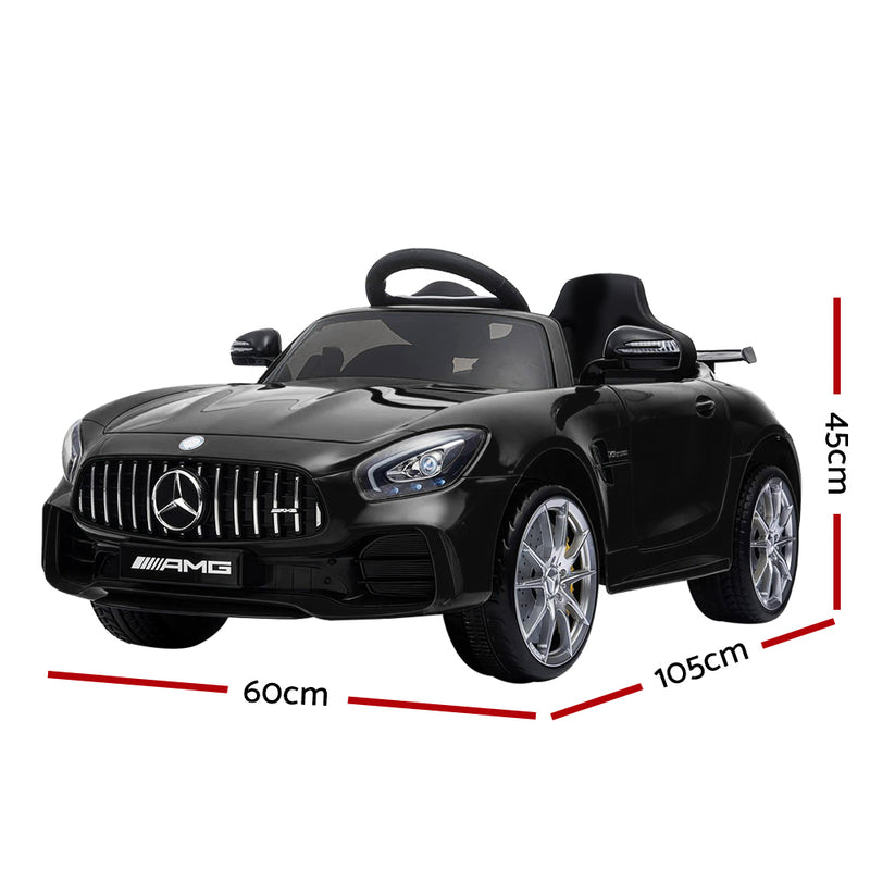 Mercedes-Benz AMG GTR Licensed Electric Ride On Car - Black