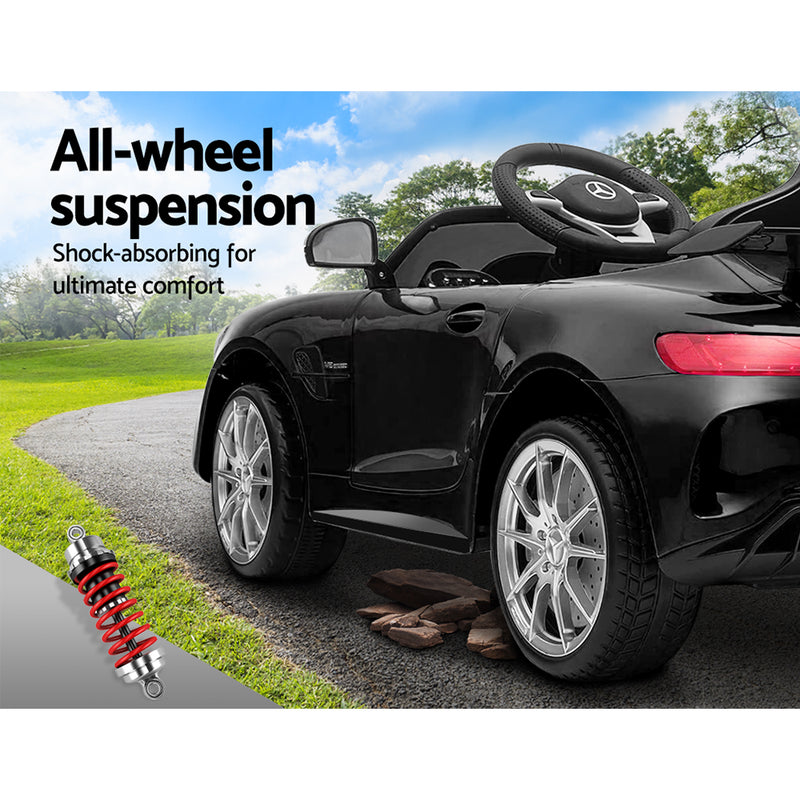 Mercedes-Benz AMG GTR Licensed Electric Ride On Car - Black
