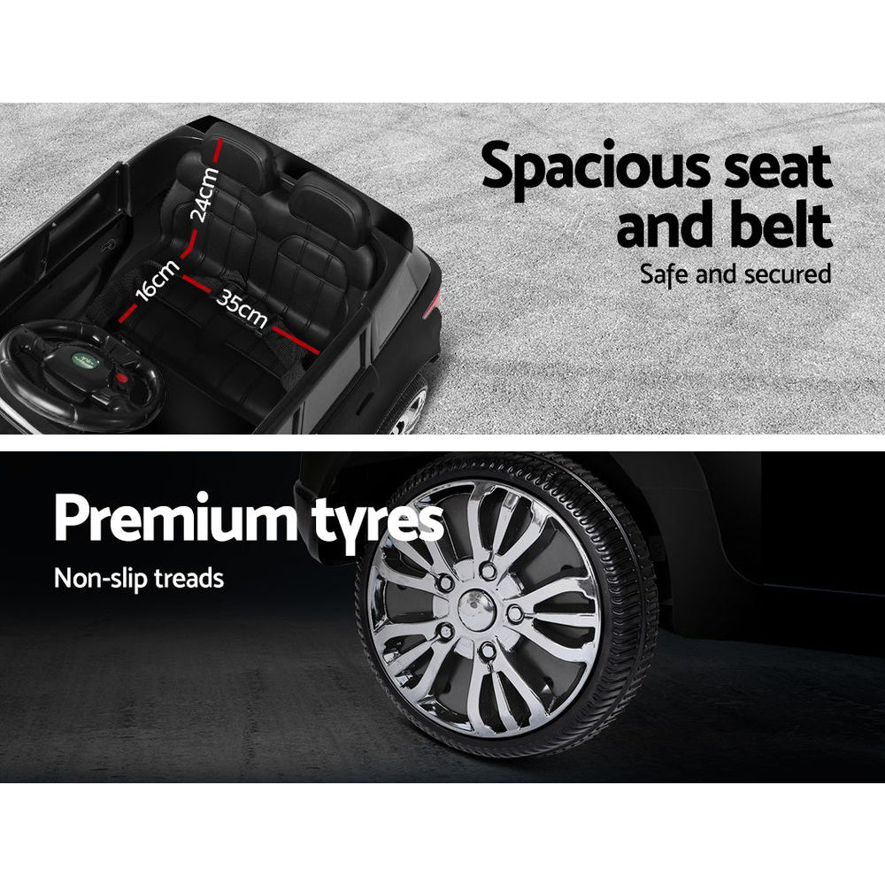 Ranger Electric Ride-On Car – Black – Range Rover Style