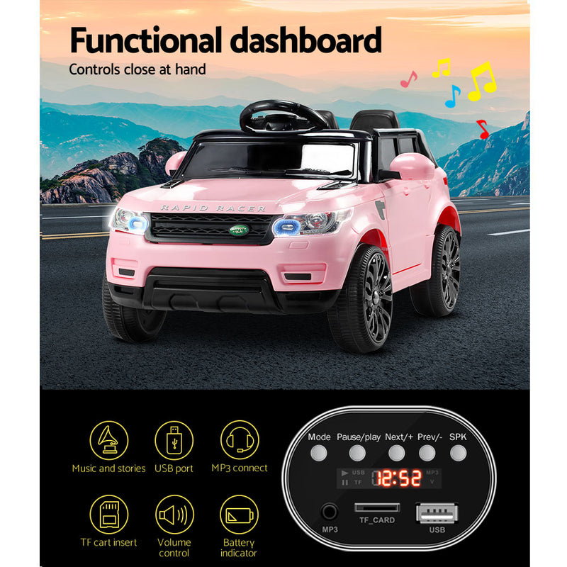 Electric Ride On Range Rover - Pink