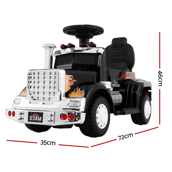 Electric Ride On Truck - Black