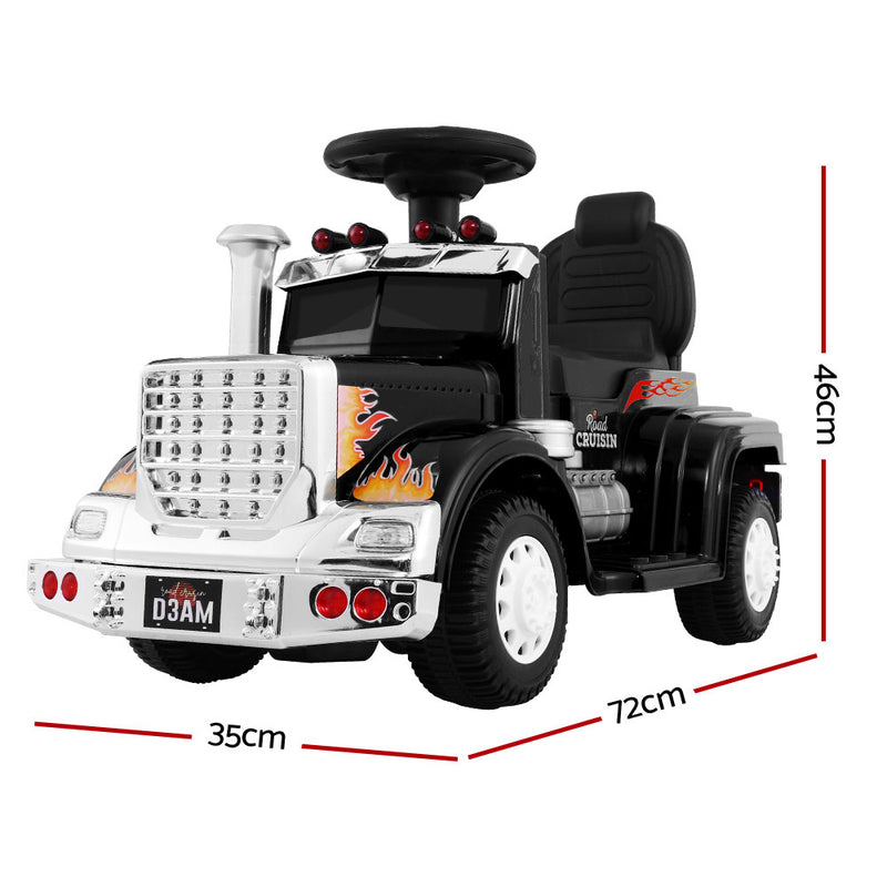 Electric Ride On Truck - Black