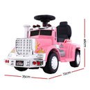 Electric Ride On Truck - Pink