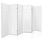 Artiss 6 Panel Room Divider Screen 261x179cm White