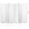 6 Panel Room Divider Screen - 261 x 179cm - White