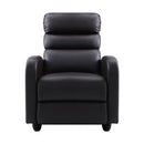 Leather Recliner Armchair - Brown