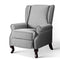Recliner Armchair – Grey Fabric