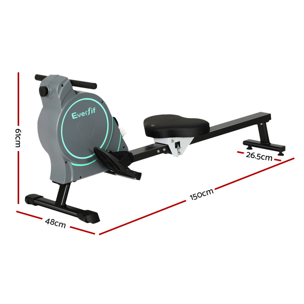 Torrent Magnetic Rowing Machine – Black – 16 Levels