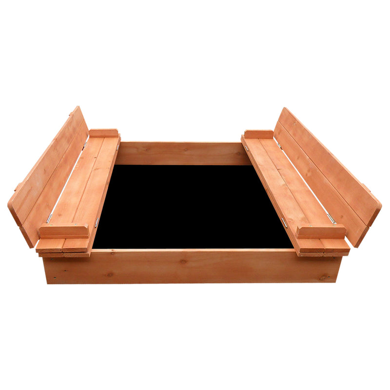Kids Wooden Sandbox - 90cm