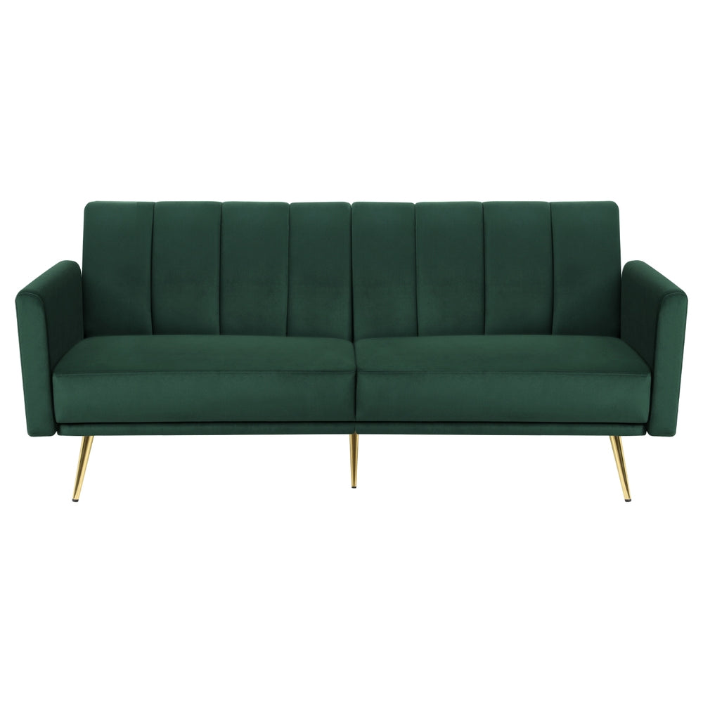 Brighton Convertible Sofa Bed – Green – 3 Seaters