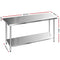 Stainless Steel Kitchen Bench – 1829x610mm