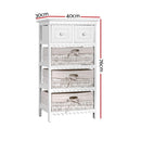 Set of Drawers with 3 Baskets