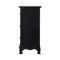 3 Drawers Vintage Bedside Table - Black