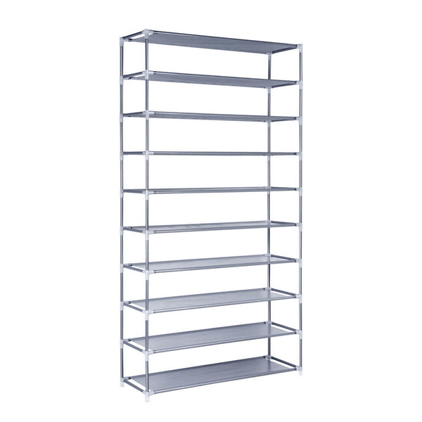 10 Tier Stackable Shoe Rack