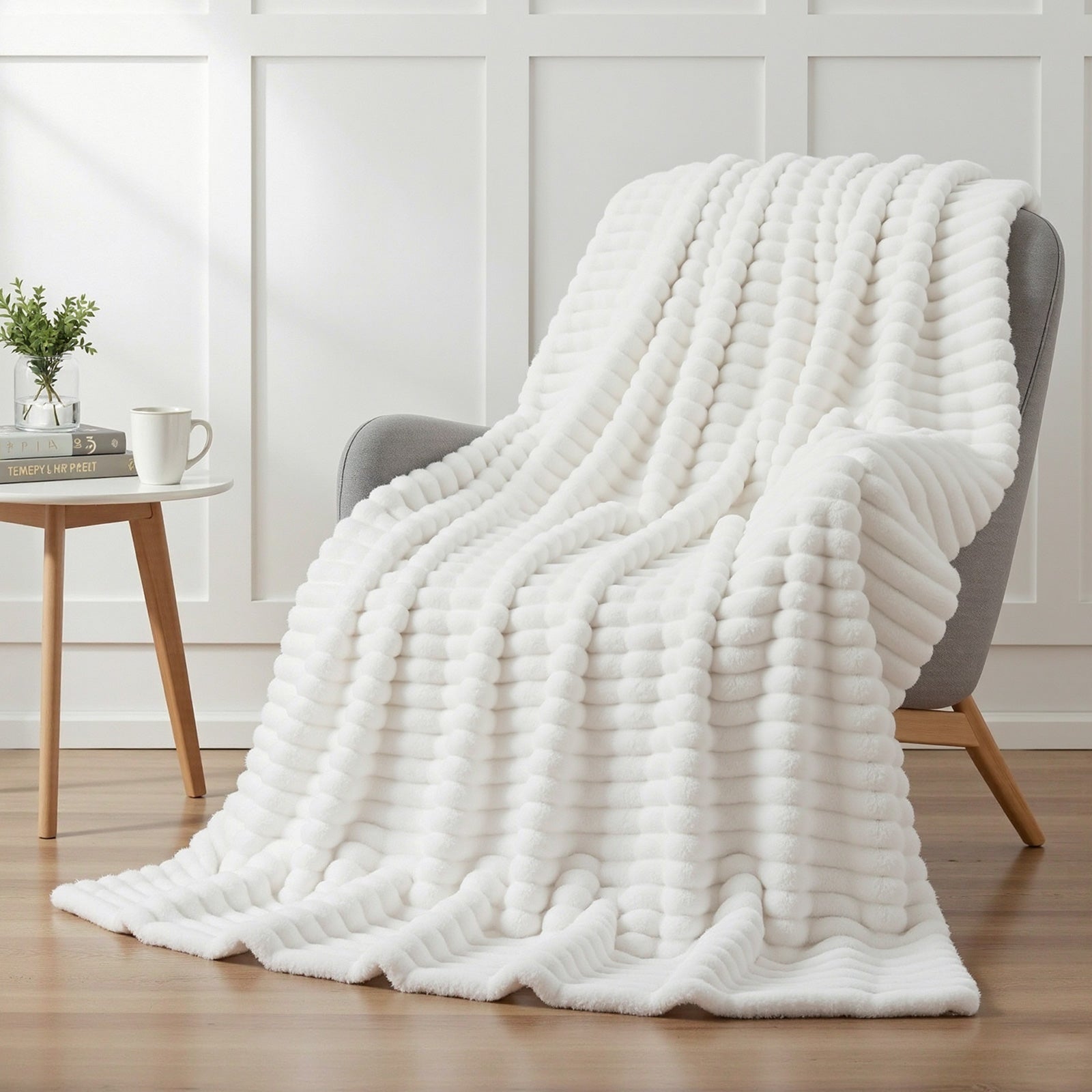 Giselle Throw Blanket Fleece Lightweight Cozy Sofa Couch Bed Throw – Queen