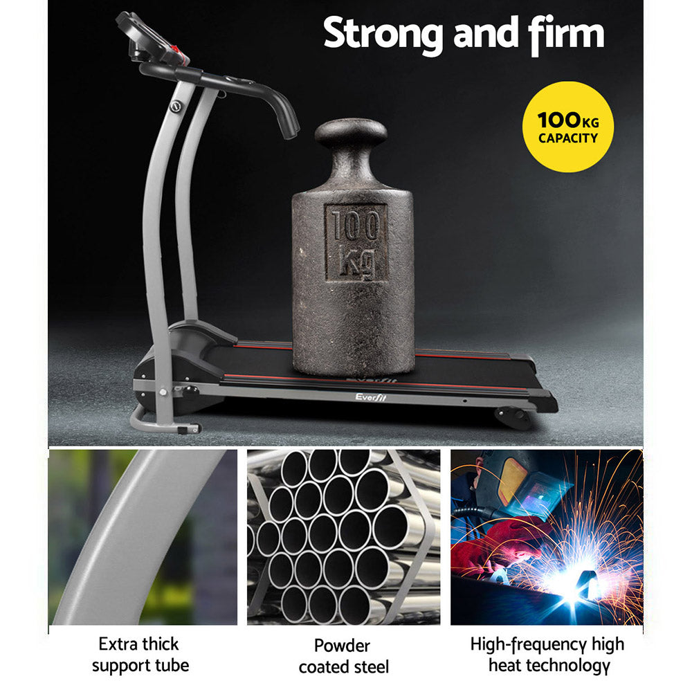 Kairo Electric Treadmill – Black – 360 mm