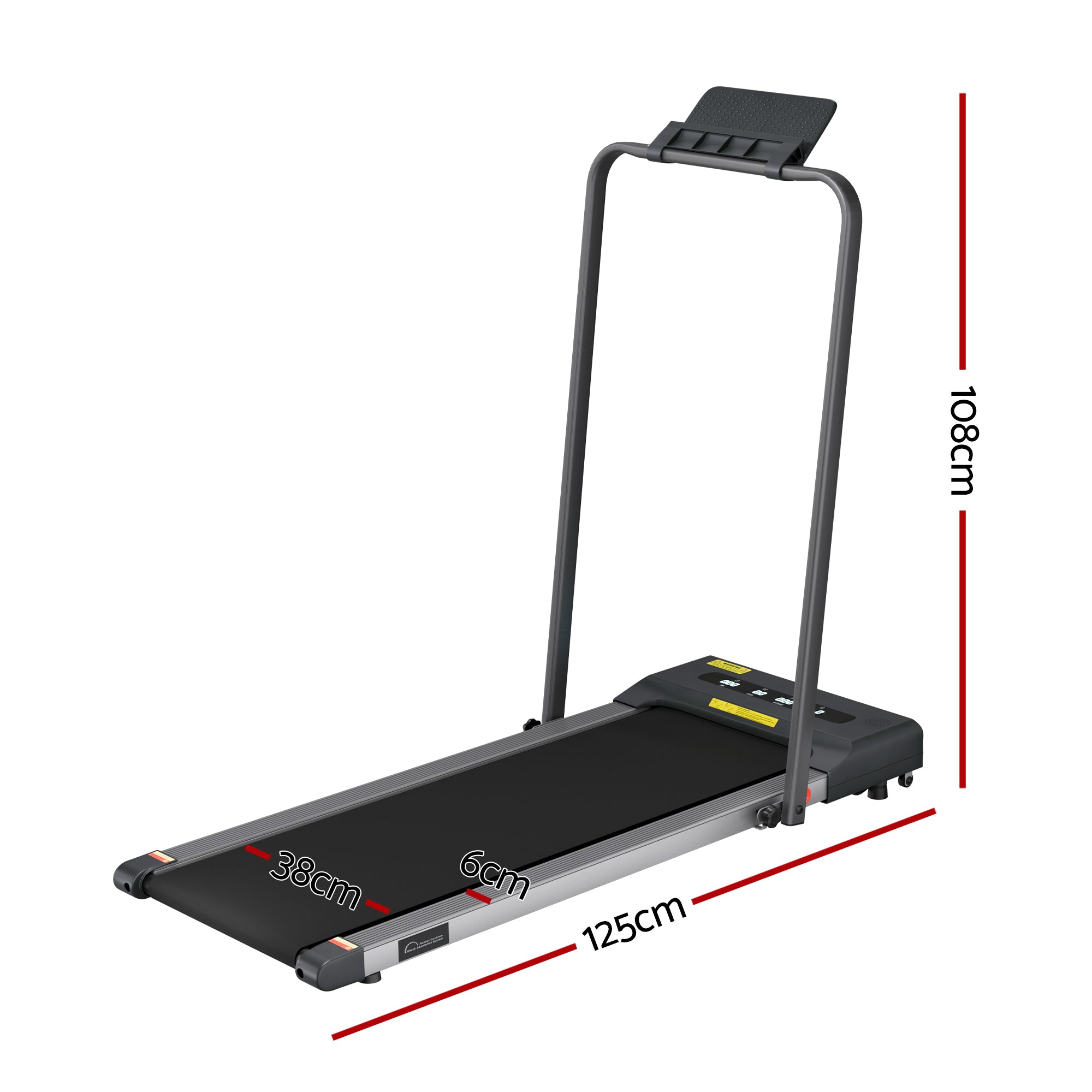 Nara Electric Walking Pad – Grey – 380 mm