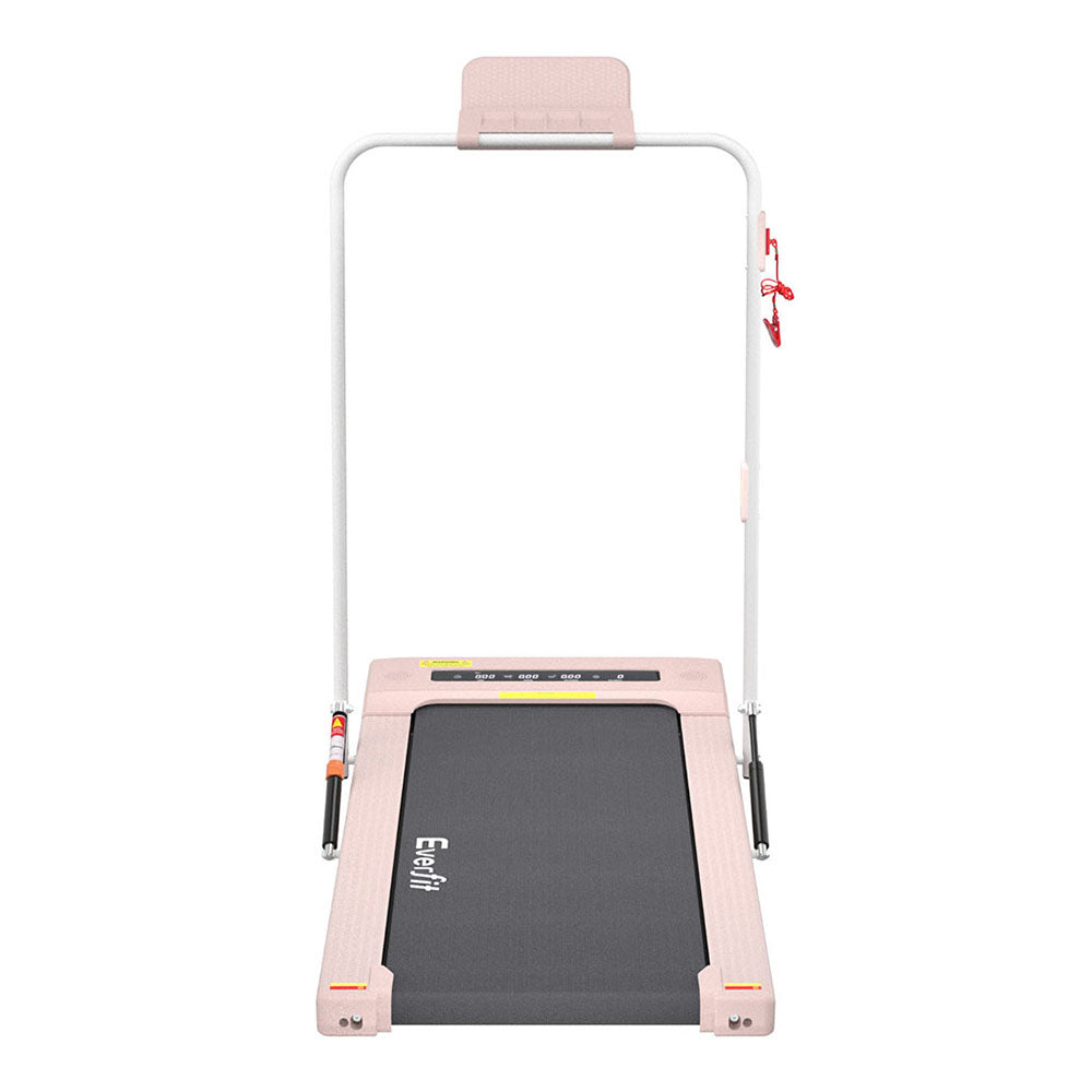 Morlen 2-in-1 Electric Walking Pad – Pink – 400mm