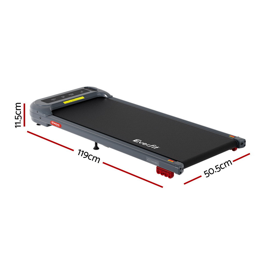 Fletcher Electric Walking Pad – Grey – Under Desk