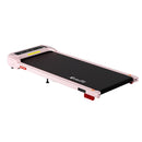 Treadmill Electric Walking Pad with Incline Under Desk Home Gym Pink