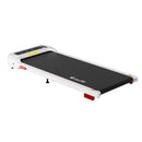 Treadmill Electric Walking Pad with Incline Under Desk Home Gym White