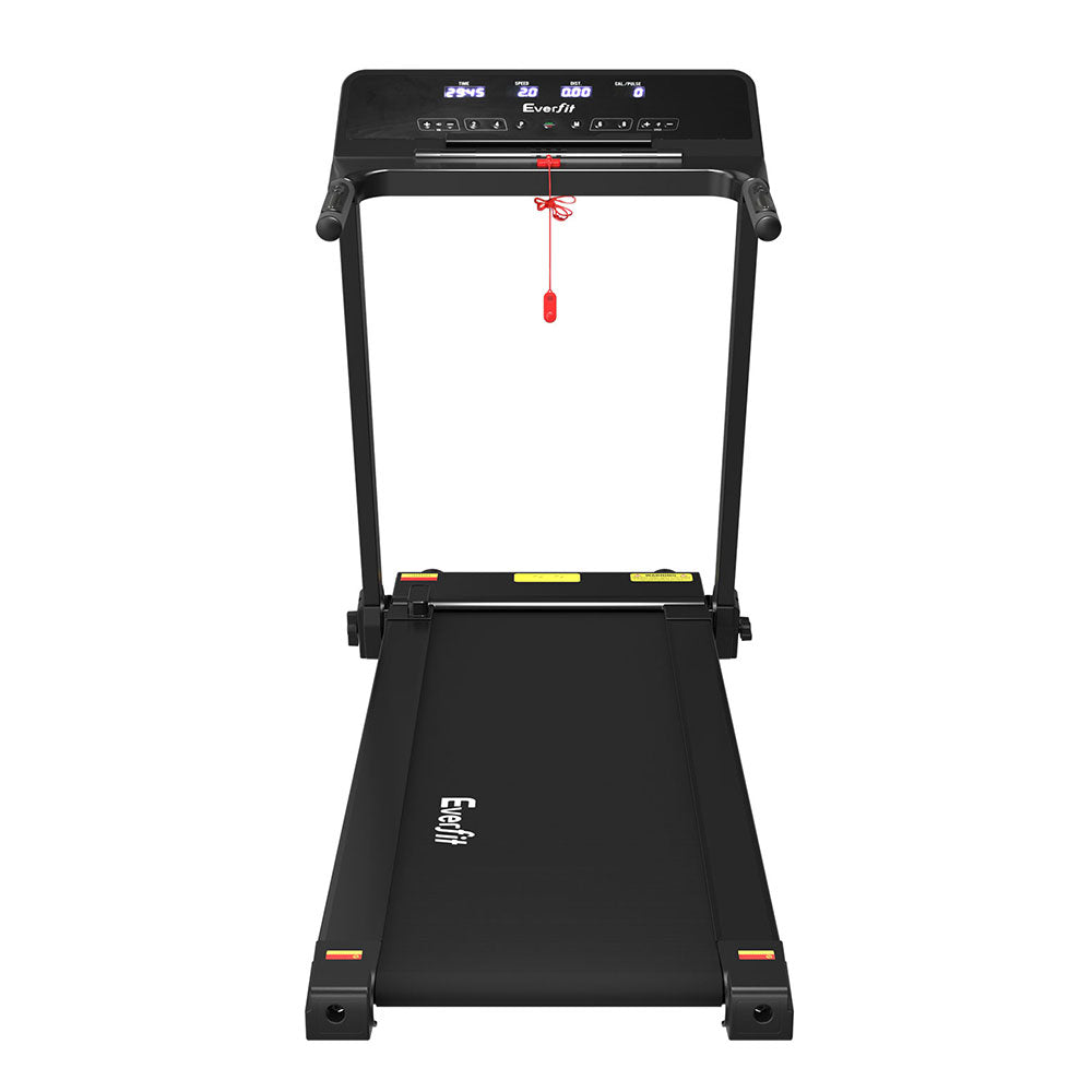Fiora Electric Foldable Treadmill – Black – 42 cm