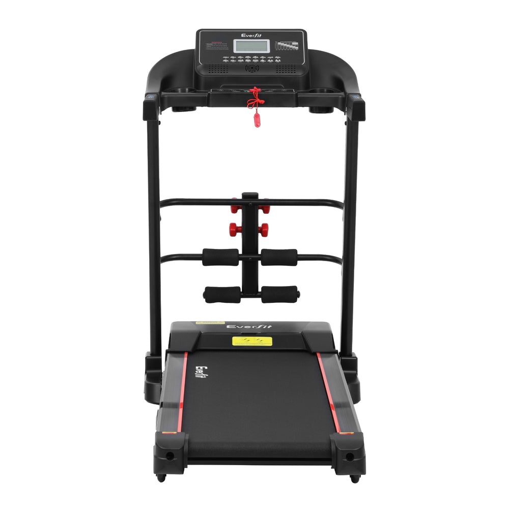 Hudson Electric Treadmill with Sit Up Bar – Black – 45 cm