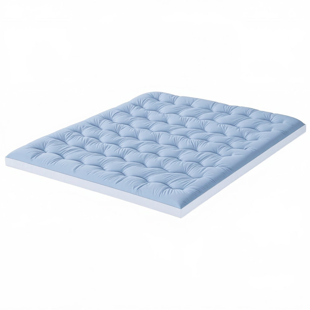 Valona Pillowtop Mattress Topper – White – Double