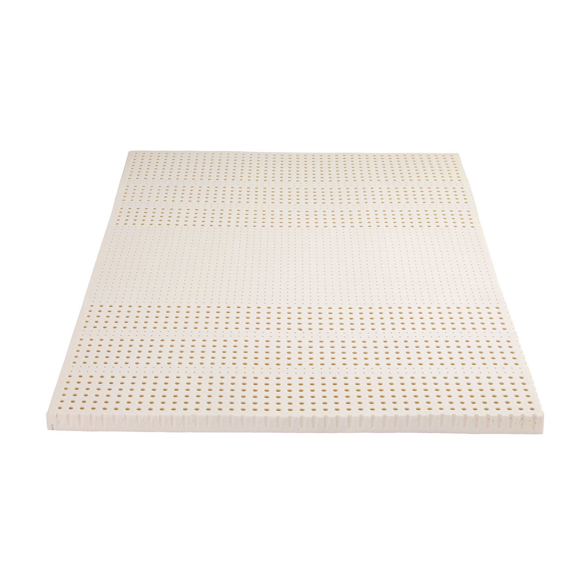 Alderon Latex Mattress Topper with Cooling Cover – Natural – Double – 5cm