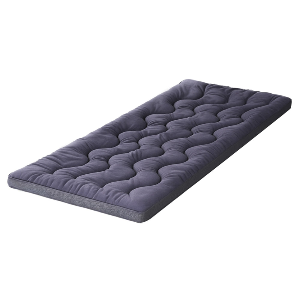 Nora Bamboo Charcoal Mattress Topper – Grey – Single