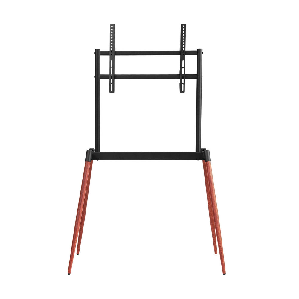 Cove TV Stand Floor Easel – Black & Walnut – 32-75 inch