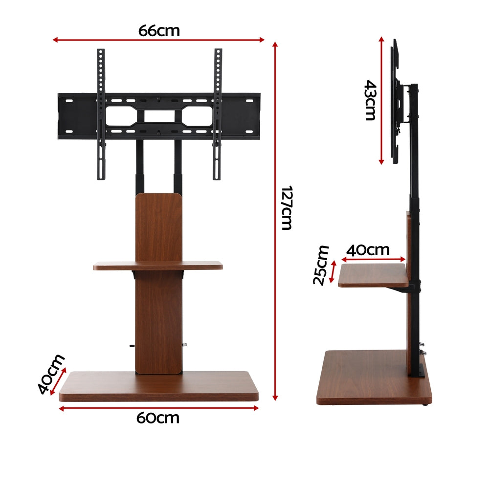 Cove TV Stand Wooden Tray – Black – 32-70 inch