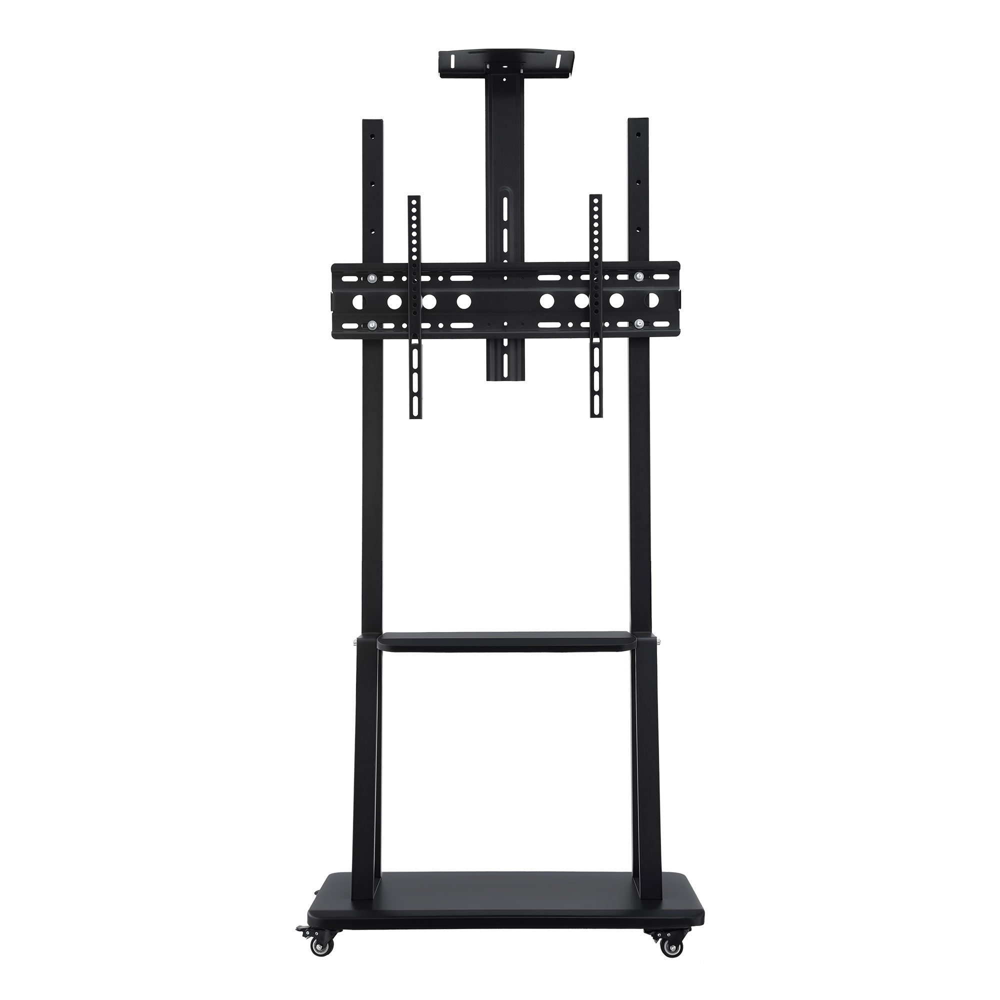Corin Adjustable TV Floor Stand Mount – Black – 32–70 Inch