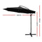 3m Outdoor Umbrella - Black