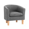 Artiss Abby Fabric Armchair - Grey