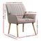 Fabric Armchair – Beige